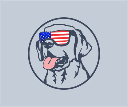 Light Gray Shady Lab-'merica