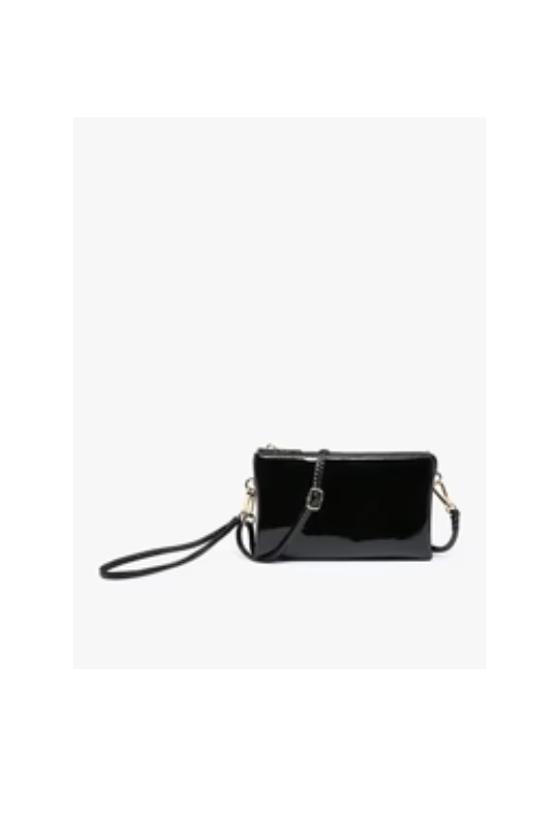 White Smoke Riley High Gloss Crossbody