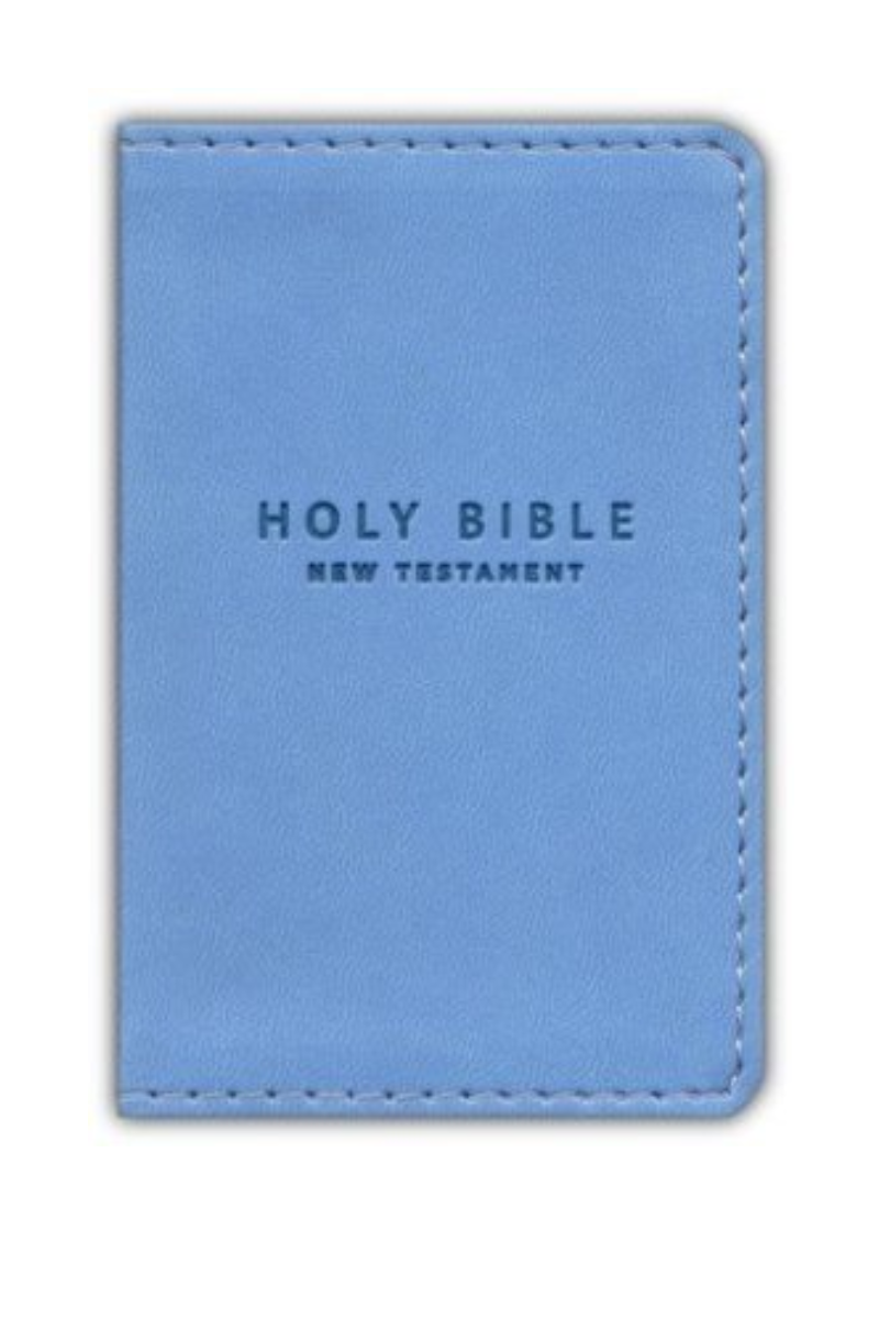 Cornflower Blue Tiny Bible New Testament (NIV)