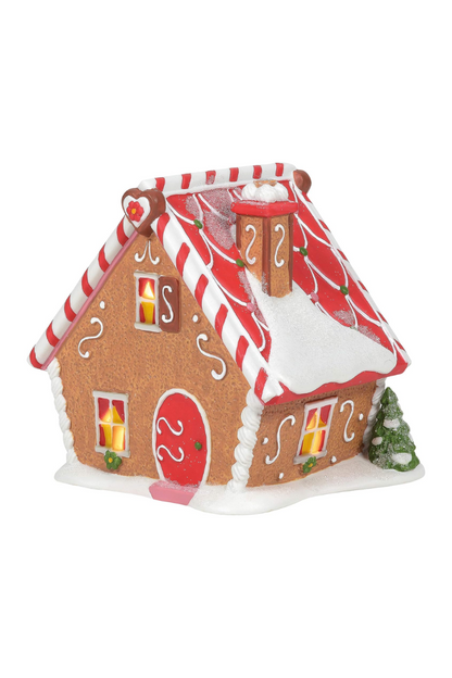 Rosy Brown Department 56 - Gingerbread Lane Ginger's Cottage