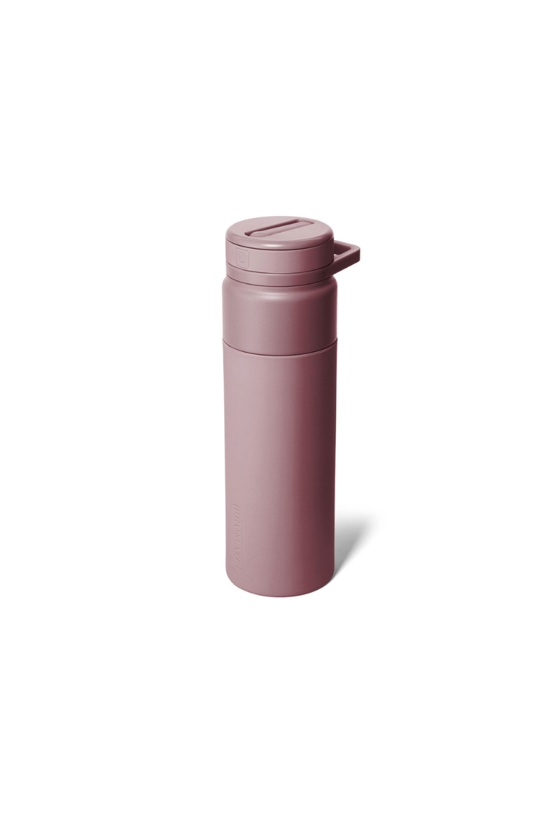 Rosy Brown BruMate 25oz Rotera Water Bottle - Rose Taupe