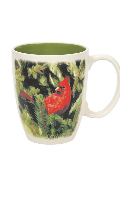 Dim Gray Caring Cardinals "A beautiful soul is never forgotten" Mug