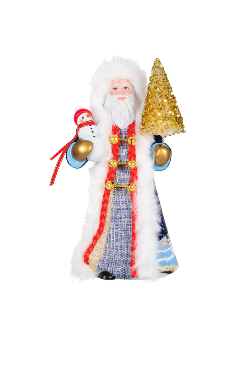 Light Gray 2024 Ornament - Father Christmas