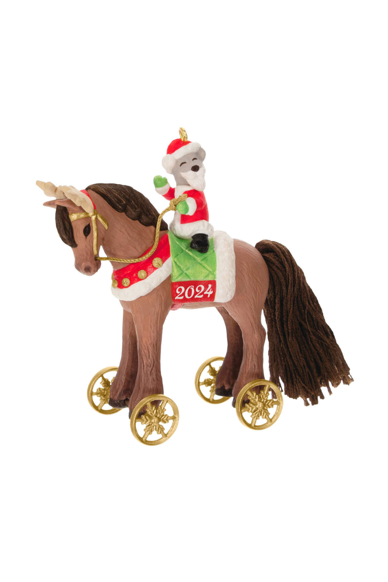 Sienna 2024 Ornament - A Pony for Christmas