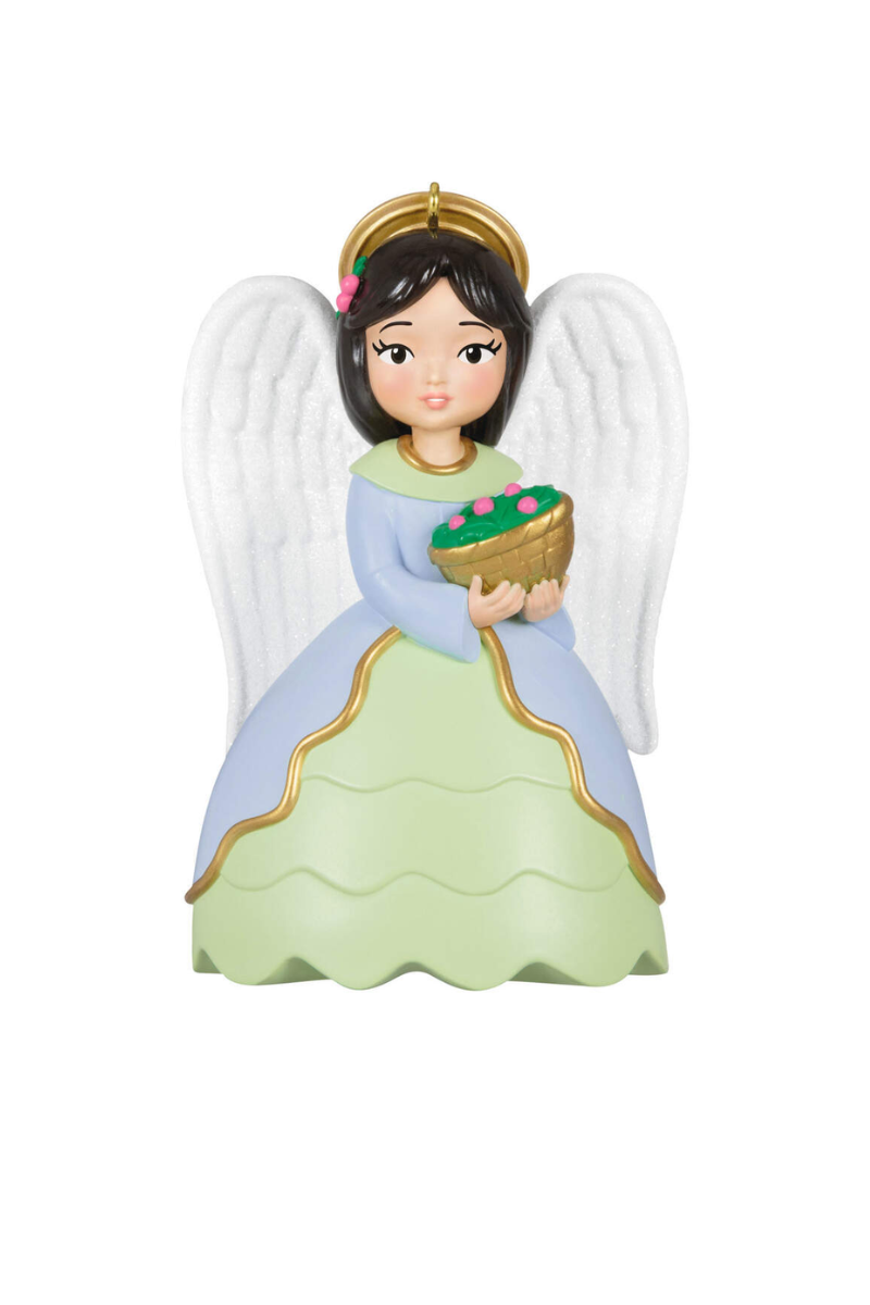 Light Gray 2024 Ornament - Heirloom Angels