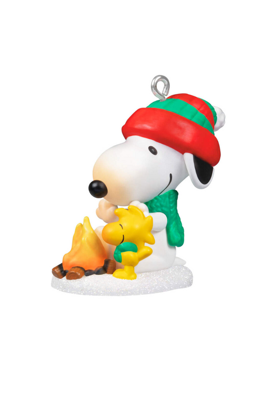 Sea Green 2024 Ornament - Winter Fun with Snoopy (Mini)