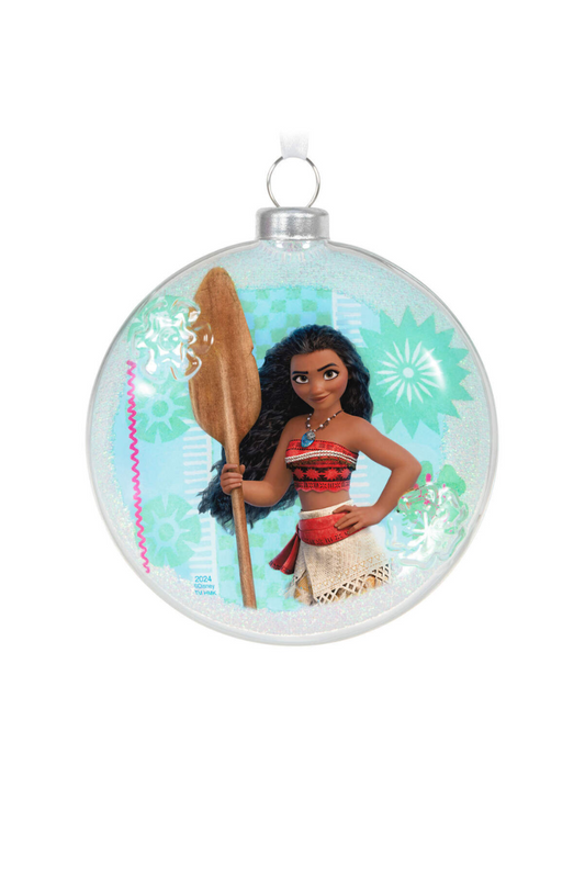 Light Gray 2024 Ornament - Moana of Motunui