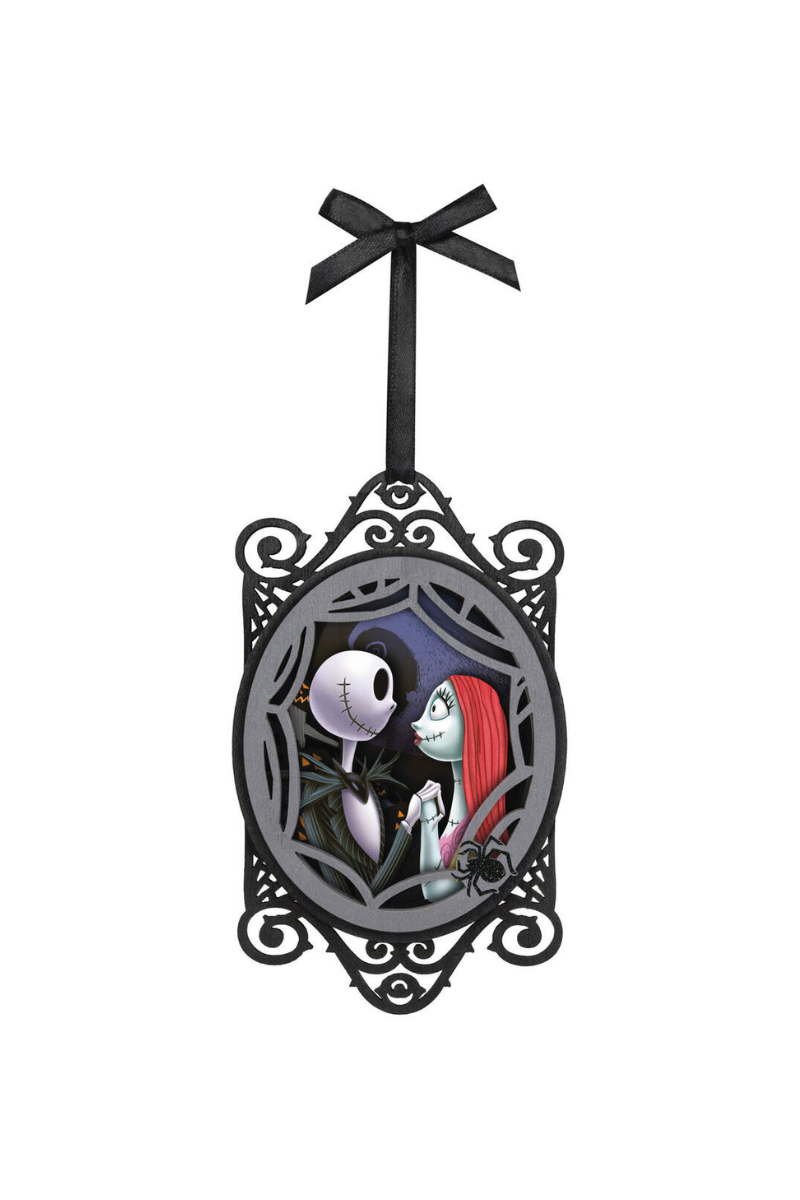 Dark Slate Gray 2024 Ornament - Jack and Sally