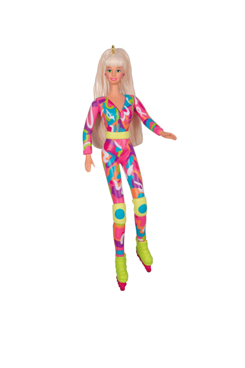 Rosy Brown 2024 Ornament - Barbie™ Hot Skatin' Barbie™