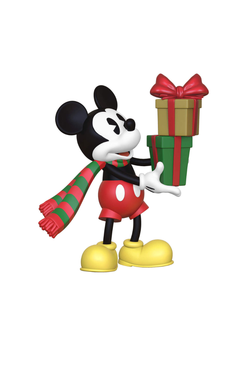 Dark Slate Gray 2024 Ornament - Mini Mickey Mouse Special Delivery