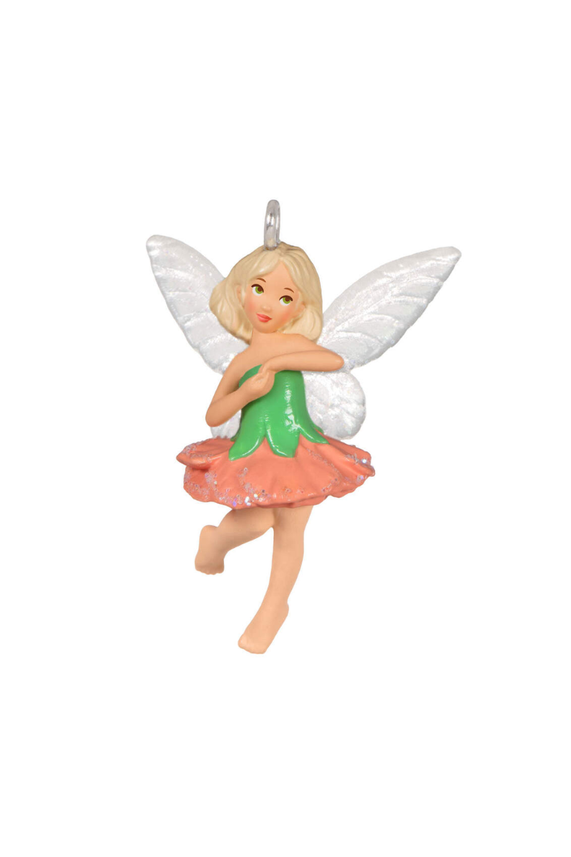 Dark Salmon 2024 Ornament - Mini Cute Carnation Fairy