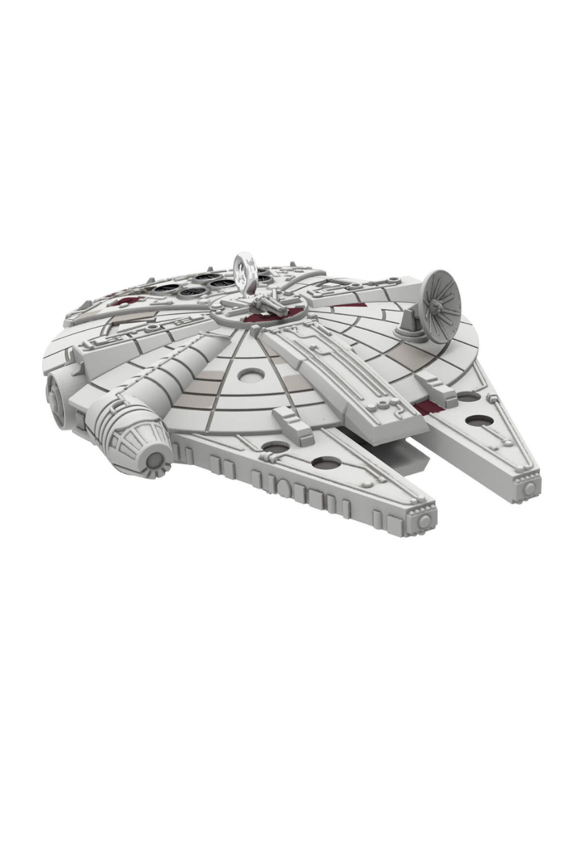 Gray 2024 Ornament - Mini Millennium Falcon (Star Wars)