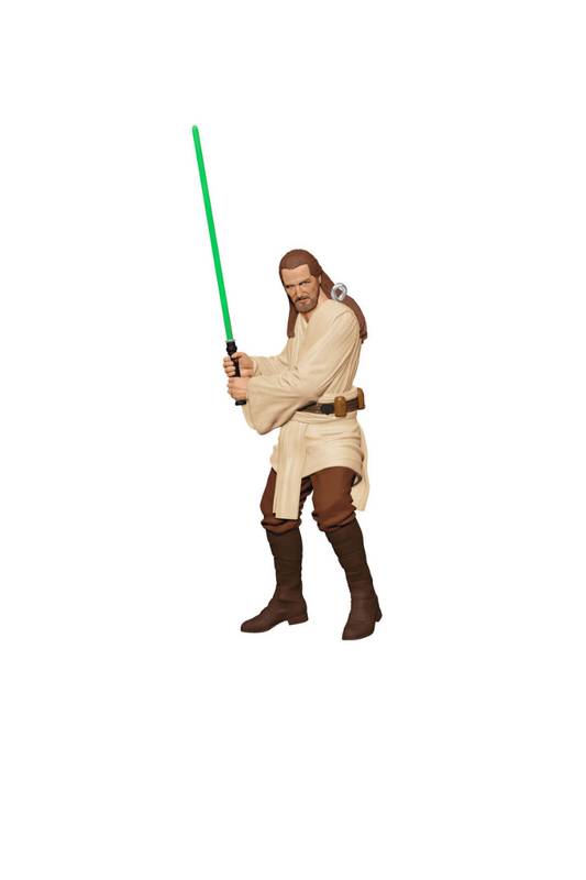 Tan 2024 Ornament - Star Wars: The Phantom Menace™ Qui-Gon Jinn™