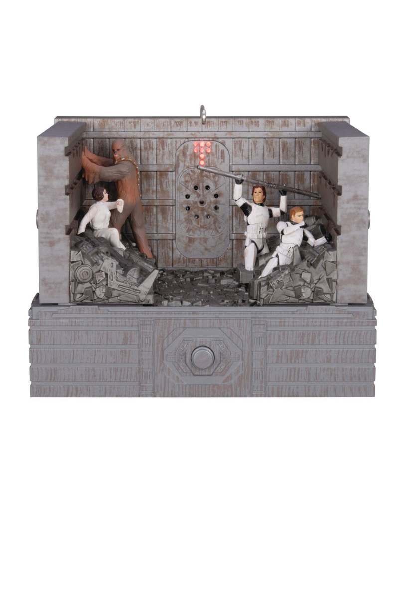 Slate Gray 2024 Ornament - Star Wars: A New Hope™ "Shut Down the Garbage Mashers!"