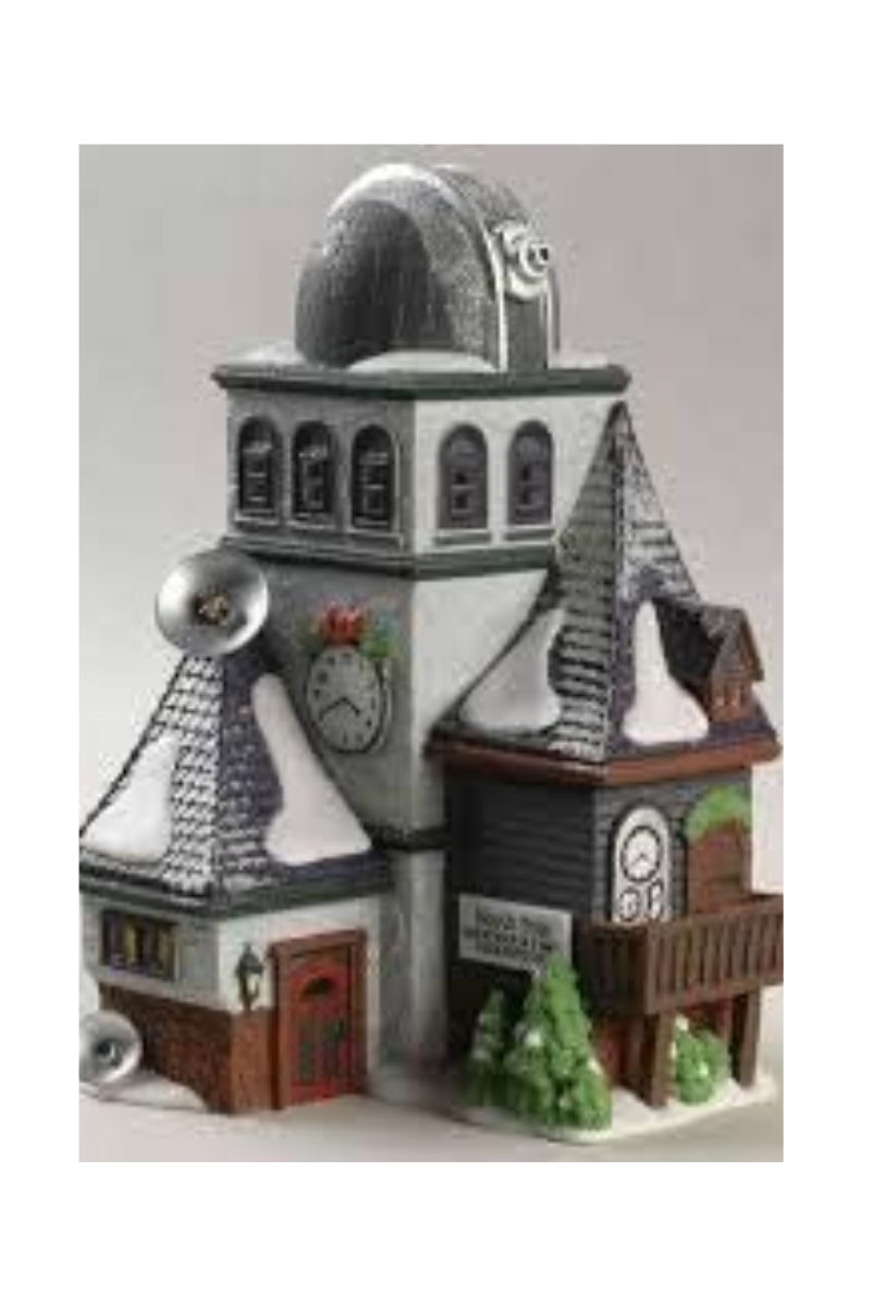 Dark Gray Department 56 - Weather & Time Observatory