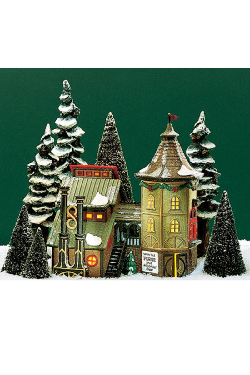 Dark Slate Gray Department 56 - Elfin Forge & Assembly Shop