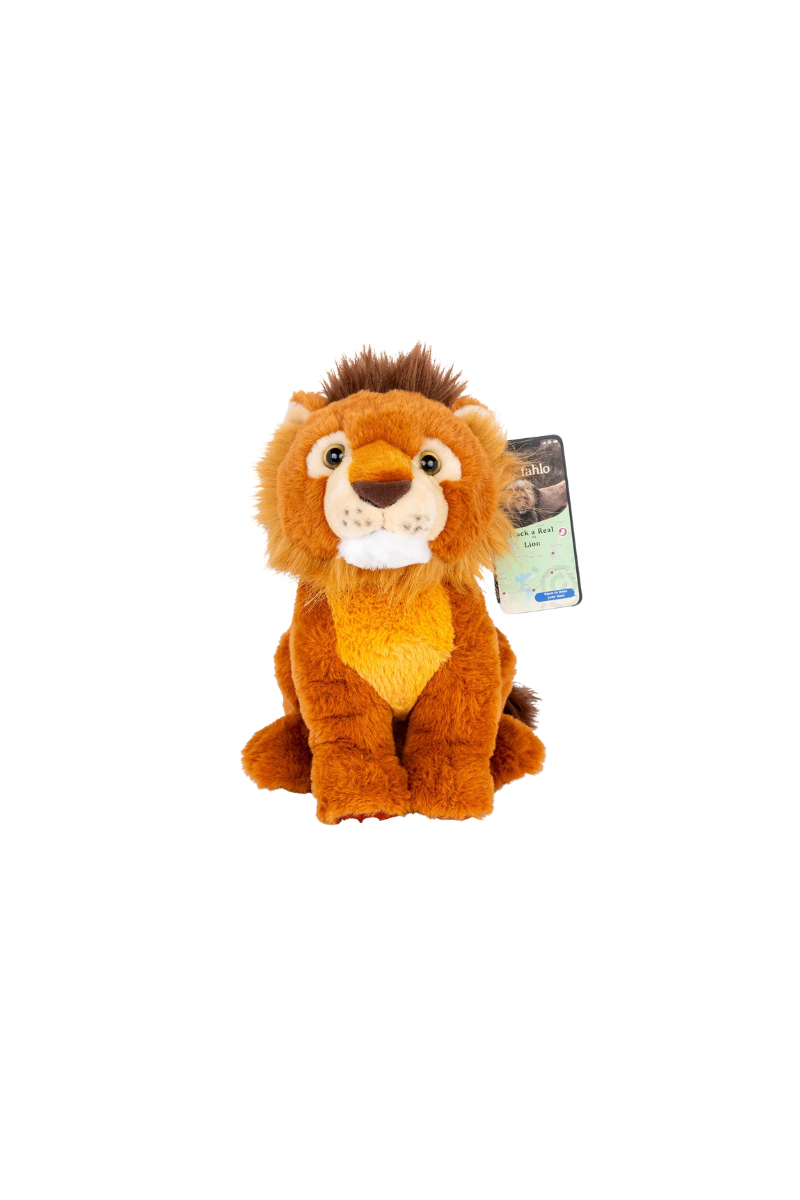 Chocolate Fahlo The Excursion Lion Tracking Plush