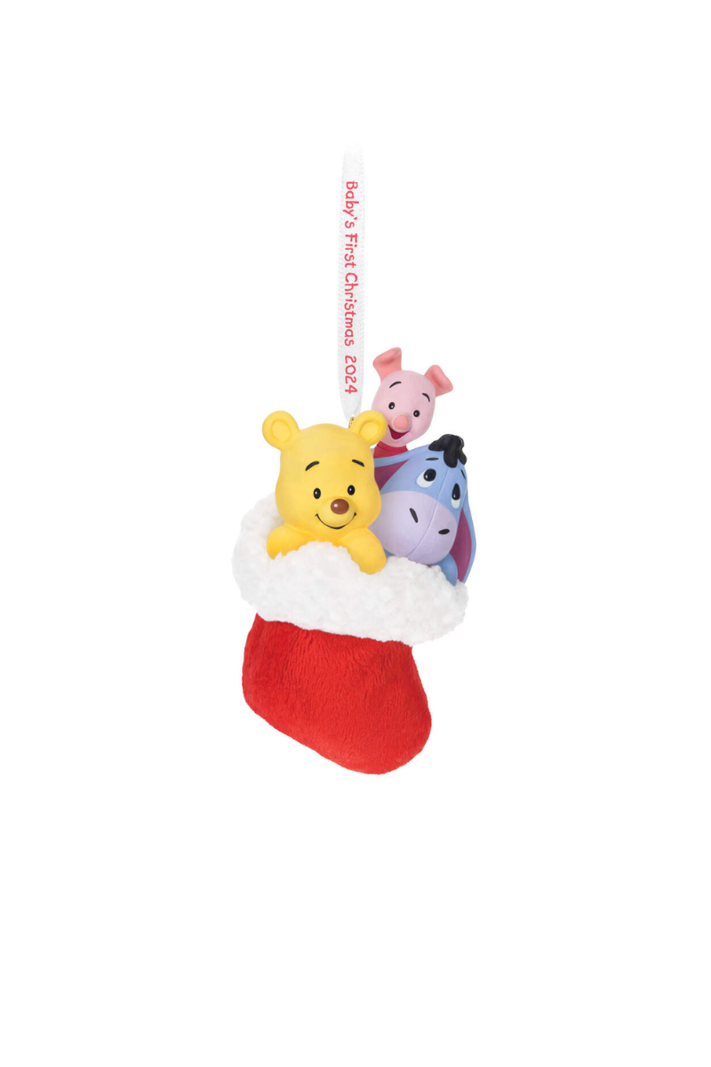 Firebrick 2024 Ornament - Disney Winnie the Pooh a Snuggly First Christmas