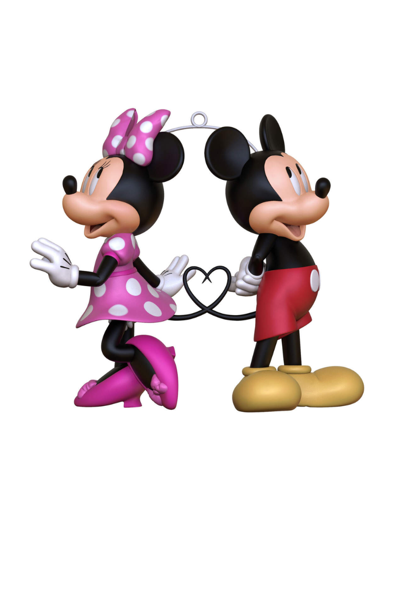 Tan 2024 Ornament - Disney Mickey and Minnie A Tail of Togetherness