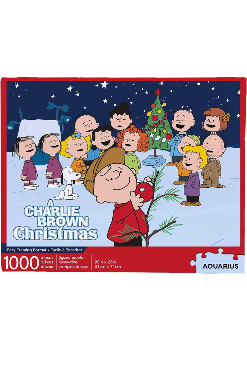 Dark Slate Gray Puzzle - A Charlie Brown Christmas Puzzle