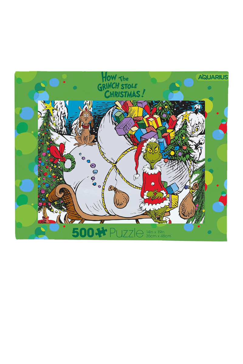 Olive Drab Puzzle - How the Grinch Stole Christmas