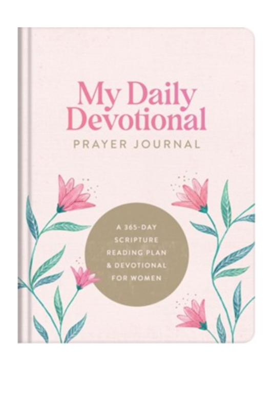 Misty Rose My Daily Devotional Prayer Journal: A 365-Day Scripture Reading Plan and Devotional for Women