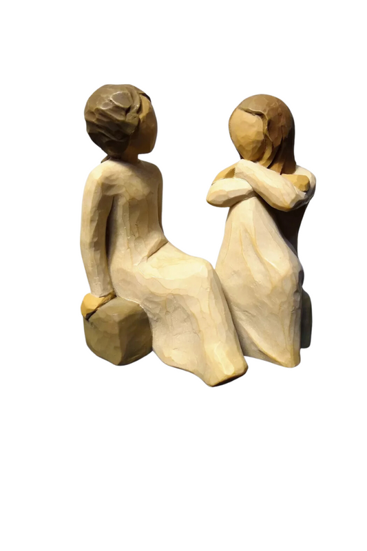 Tan Heart and Soul Figurine