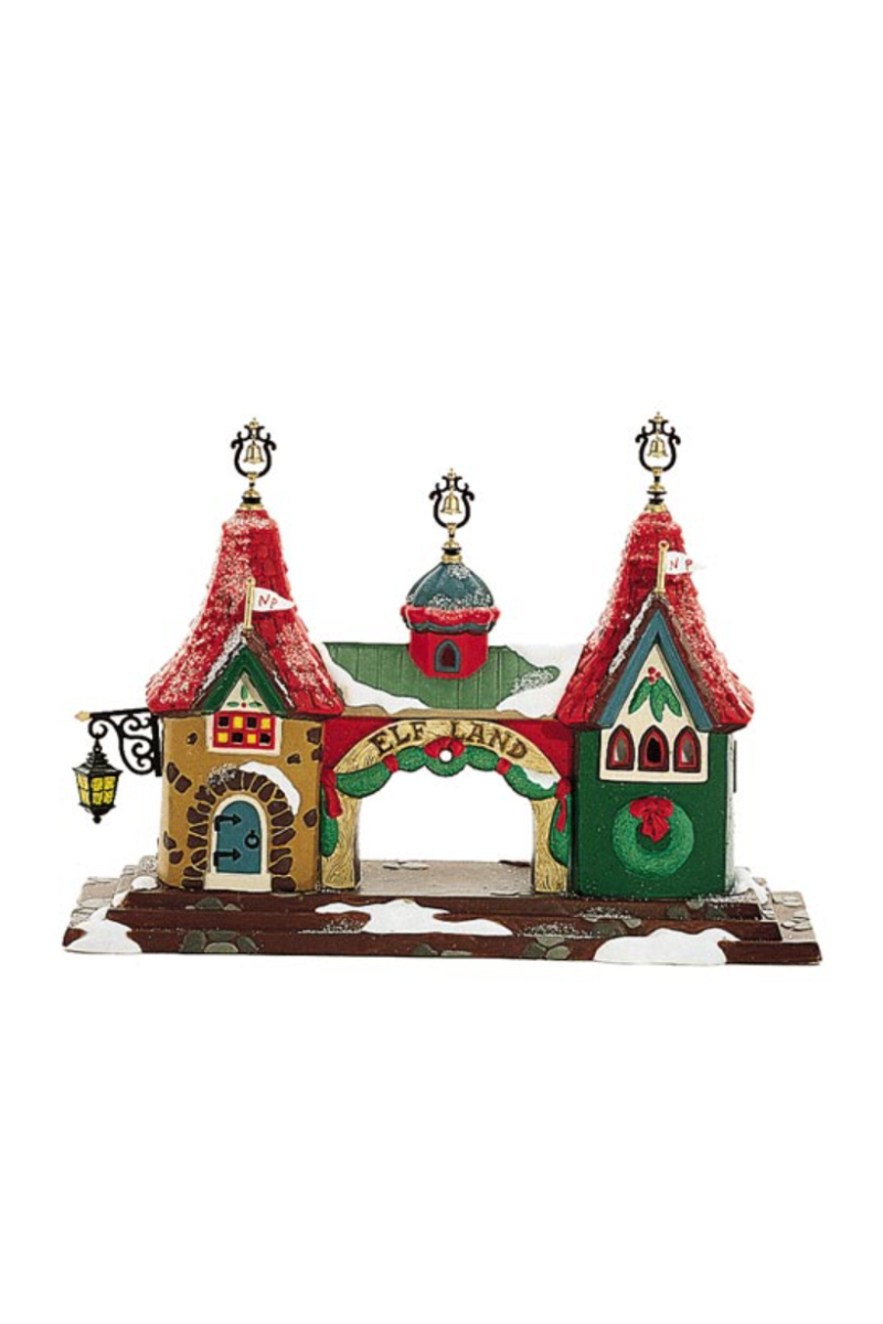 Sienna Department 56 - "Welcome To Elf Land" Gateway Entrance