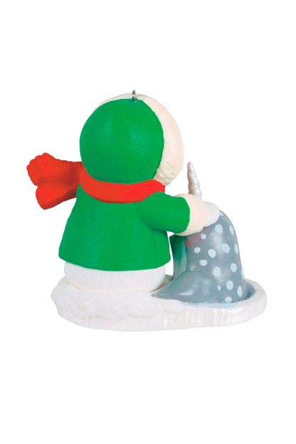 Sea Green Snow Buddies 2022 Ornament